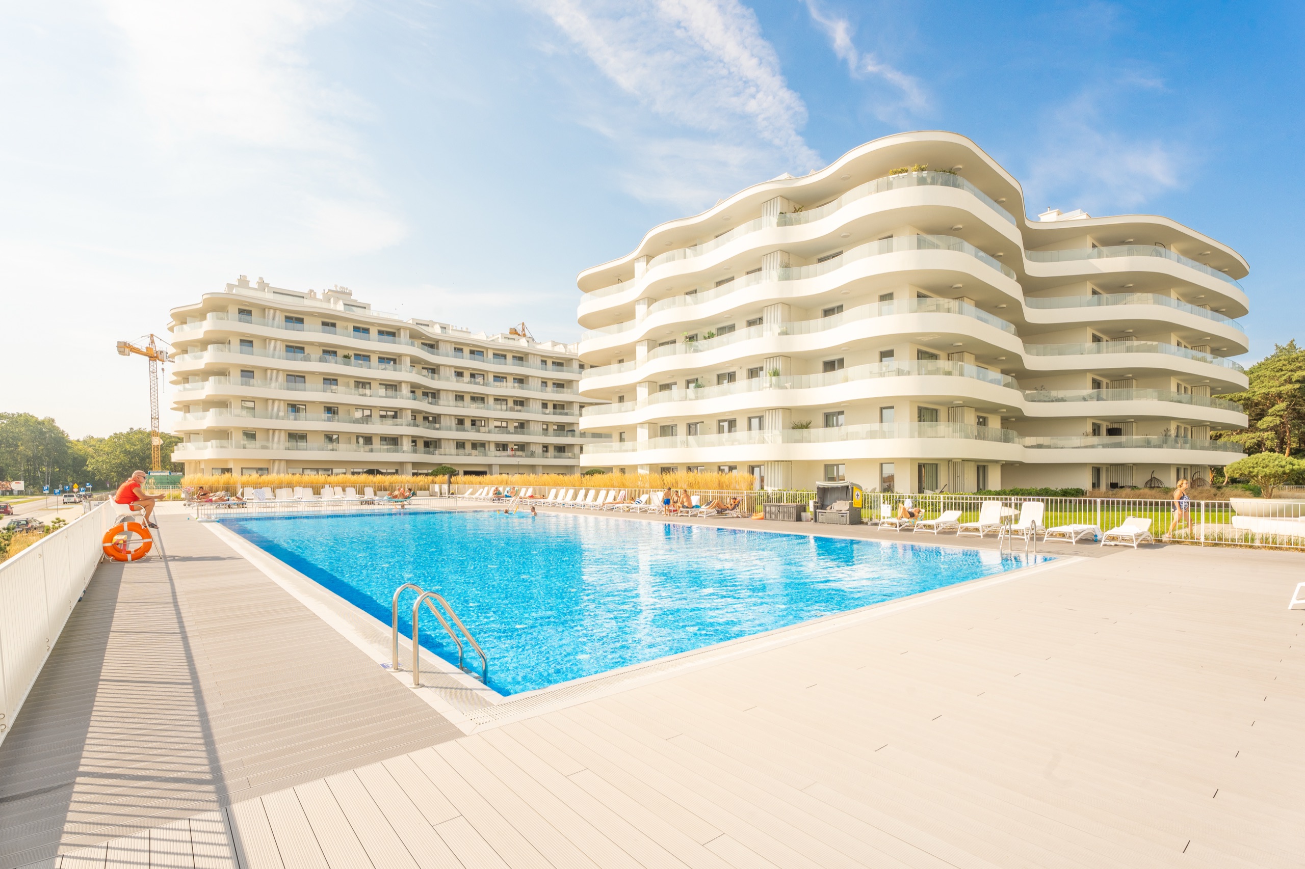 Apartament z tarasem między morzem a jeziorem, Rogowo