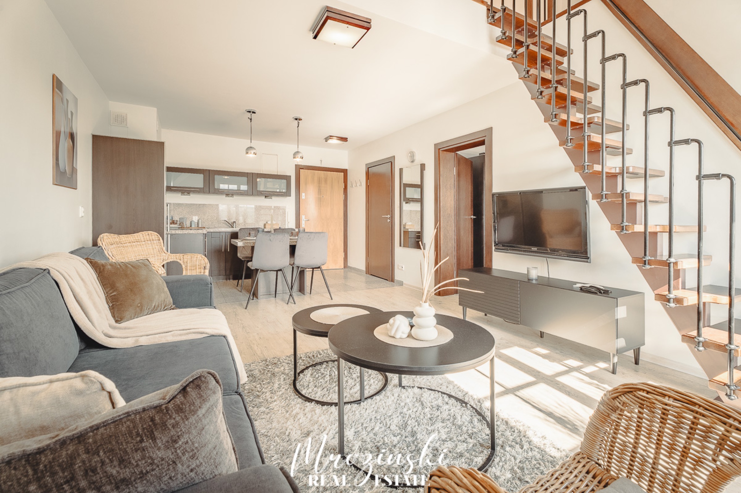 Dwupoziomowy apartament z widokiem na port – Ustka